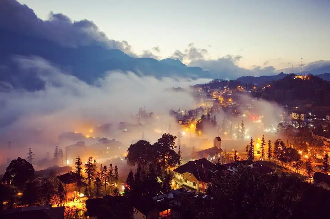 Một trong những thành phố đẹp nhất Việt Nam Sapa - Lào Cai