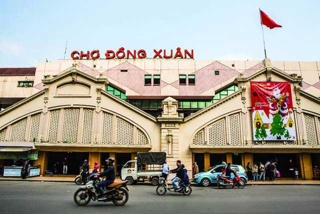 Chợ Đồng Xuân – địa điểm tham quan ở Hà Nội không thể bỏ qua