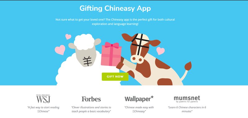 Trang web học tiếng trung online miễn phí tại nhà - Chineasy