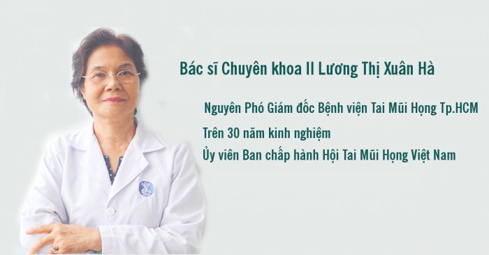 bác sĩ tai mũi họng giỏi tphcm - Bác sĩ Chuyên khoa II Lương Thị Xuân Hà