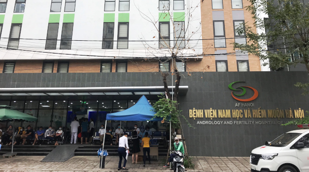 phòng khám nam khoa uy tín tại Hà Nội - Bệnh viện Nam học và hiếm muộn Hà Nội