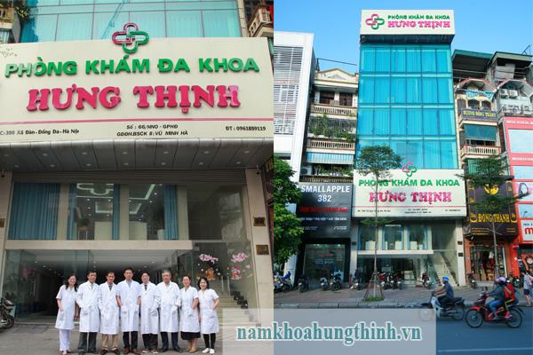 phòng khám nam khoa uy tín tại Hà Nội - Phòng khám nam khoa Hưng Thịnh