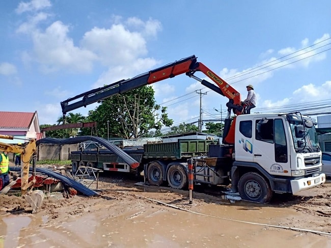 Vận tải Thuận Yến - Dịch vụ cho thuê xe cẩu tại Hà Nội