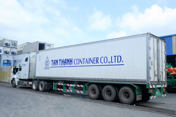 Danh sách công ty vận tải container - hình ảnh từ website tanthanhcontainer.com