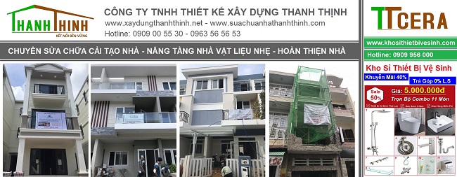 Thanh Thịnh - Dịch vụ sửa chữa nhà trọn gói