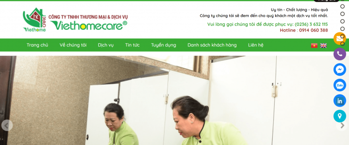 hình ảnh từ website viethomecare.vn
