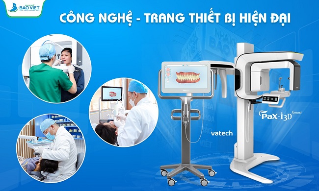 Nha khoa Bảo Việt trang bị máy móc, thiết bị y tế tiên tiến nhất