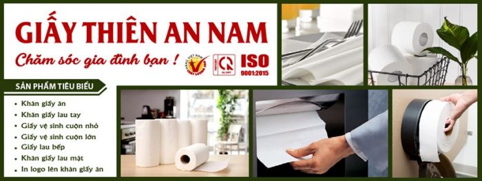 Công ty sản xuất giấy vệ sinh - nguồn: công ty Thiên An Nam