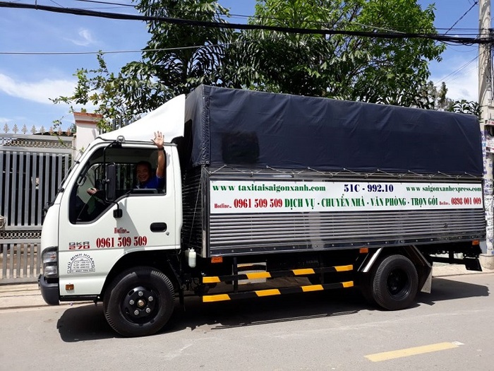 Taxi tải chuyển nhà Sài Gòn Xanh – Dịch vụ chuyển nhà quận 3 (Nguồn: Internet)