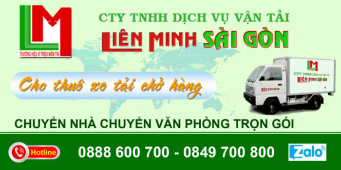 Liên Minh Sài Gòn - Dịch vụ chuyển văn phòng quận 3 (Nguồn: Vận tải Liên Minh Sài Gòn)