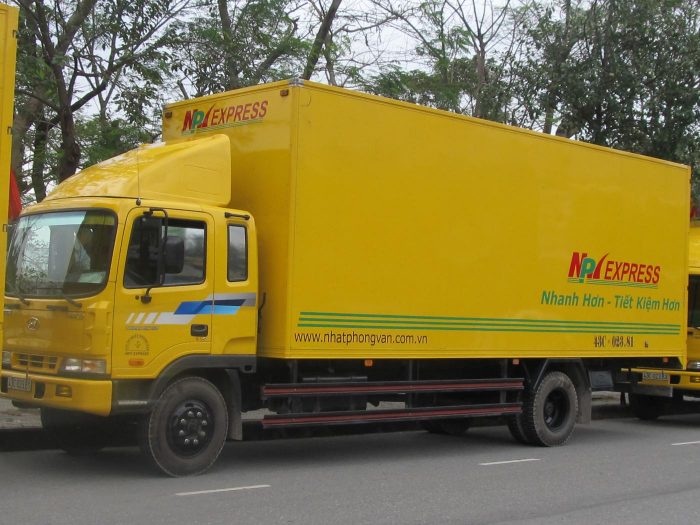 Thuê xe tải chở hàng Đà Nẵng –nguồn: công ty Nhất Phong Vận Logistics
