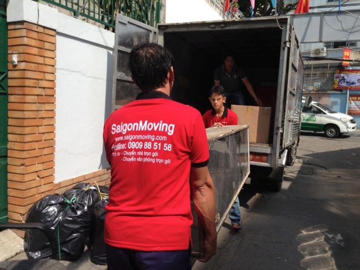 Dịch vụ chuyển nhà giá rẻ quận Bình thạnh -  nguồn: Công ty Saigon Moving