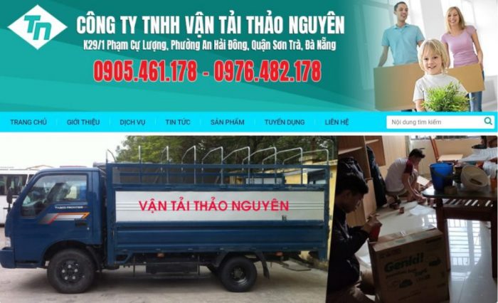 Dịch vụ xe tải chở hàng giá rẻ Đà Nẵng Thảo Nguyên