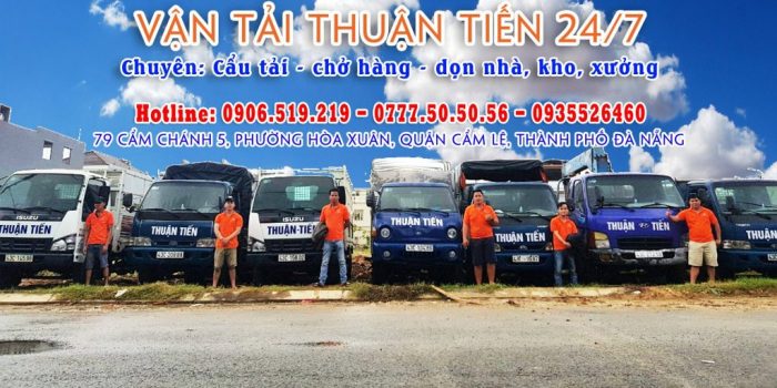  Cho thuê xe cẩu Đà Nẵng - nguồn: Công ty vận tải Thuận Tiến 24/7