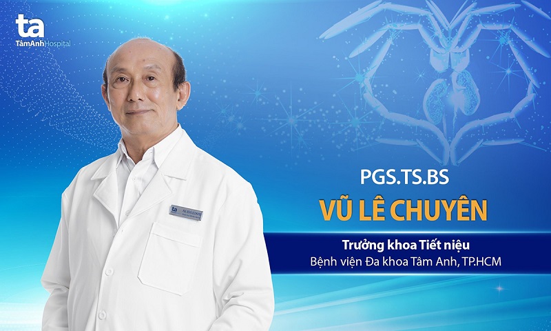 bác sĩ chuyên khoa tiết niệu TPHCM - PGS. TS. BS Vũ Lê Chuyên