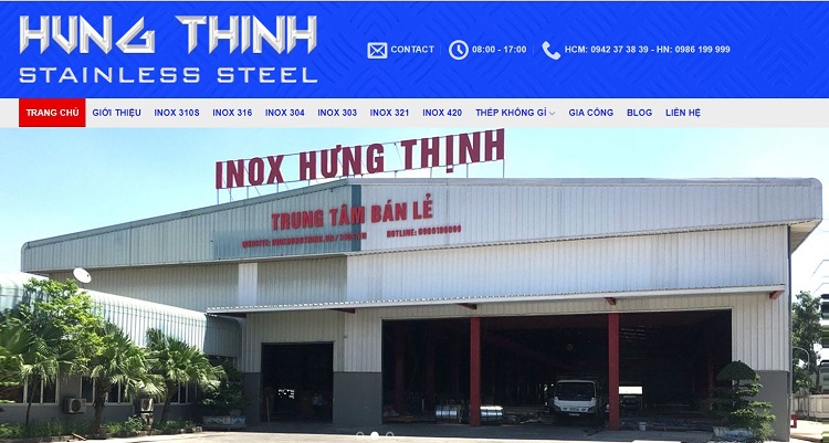 Cửa hàng bán inox tại TPHCM - Inox Hưng Thịnh | Nguồn: Inox Hưng Thịnh