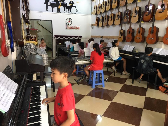 Trung tâm âm nhạc Phanxico - học đàn piano ở TPHCM | Nguồn: hocdan.edu.vn