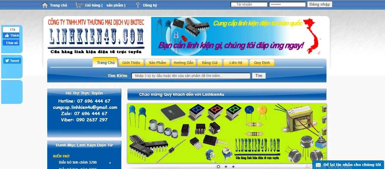 Cửa hàng bán đồ điện tử TPHCM - Linh kiện 4U | Nguồn: Linh kiện 4U