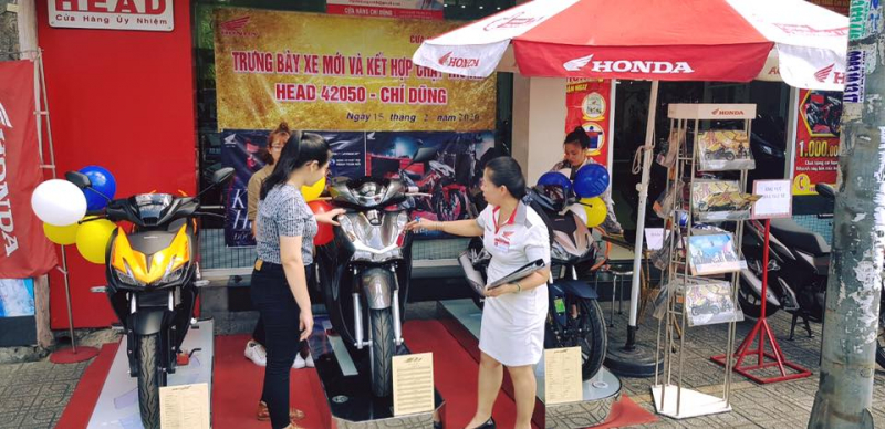 Cửa hàng xe máy TPHCM - Honda Chí Dũng | Nguồn: Honda Chí Dũng