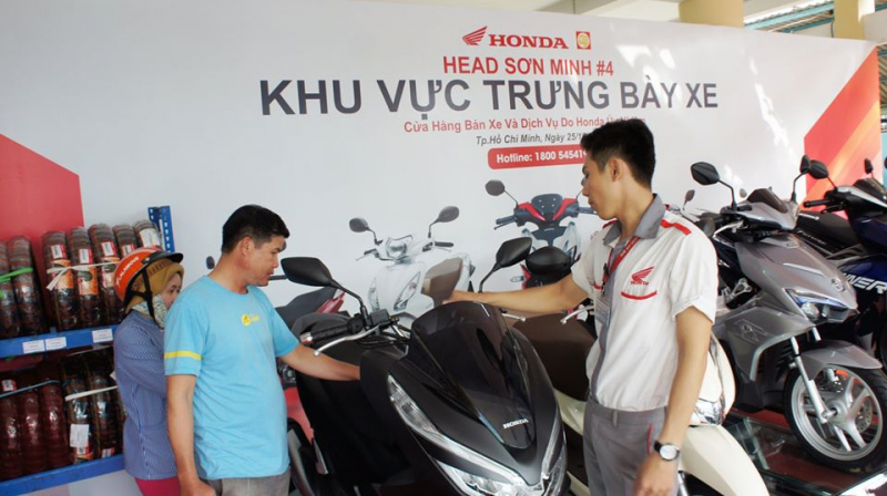Cửa hàng xe máy TPHCM - Honda Sơn Minh | Nguồn: Honda Sơn Minh