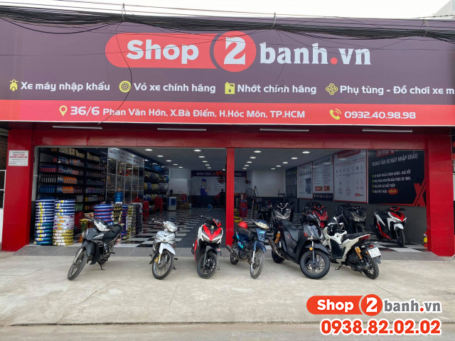 Cửa hàng phụ tùng xe máy TPHCM - Shop 2banh | Nguồn: Shop 2banh