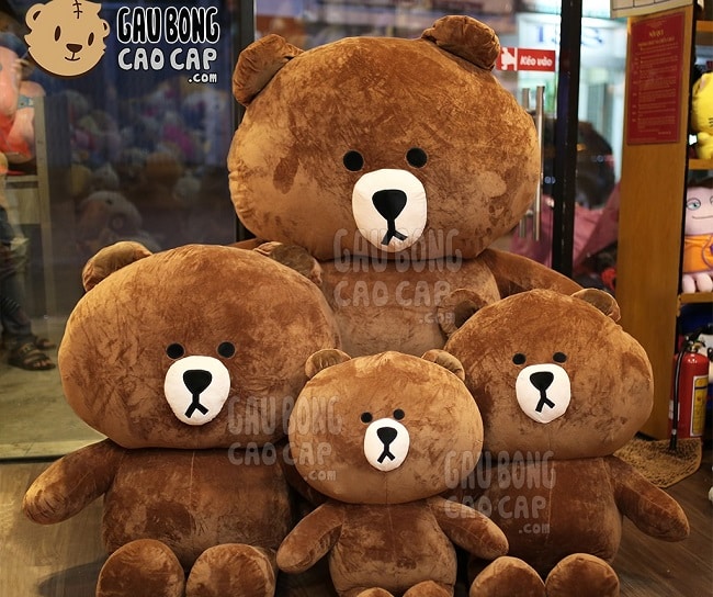 Khách hàng có thể mua sắm tại Gấu Bông Cao Cấp những mẫu gấu bông nhập khẩu mới nhất với chất lượng đảm bảo | Nguồn: Gấu Bông Cao Cấp