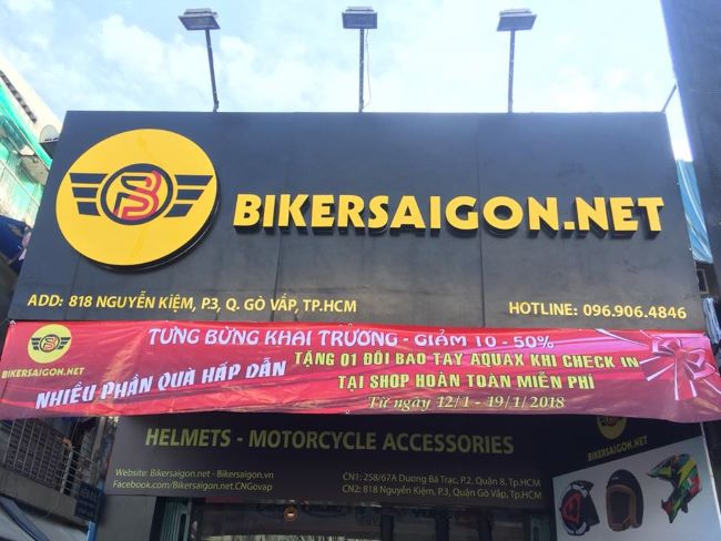 Bikersaigon.net đã và đang trở thành một trong các shop phượt uy tín nhất TP. HCM | Nguồn: Bikersaigon