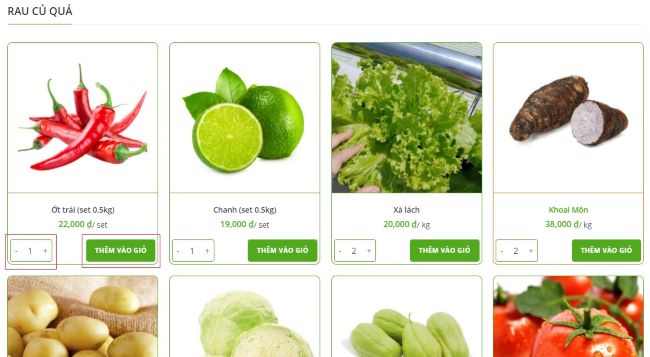 CuaHangTienloi24H.com là địa chỉ mua rau online đáng tin cậy tại TP.HCM, chuyên bán các loại rau củ, trái cây tươi và thực phẩm | Nguồn: CuaHangTienloi24H.com