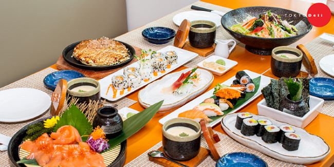 Vì đầu bếp là người Nhật nên ẩm thực của nhà hàng rất phong phú và đặc sắc | Nguồn: Tokyo Deli
