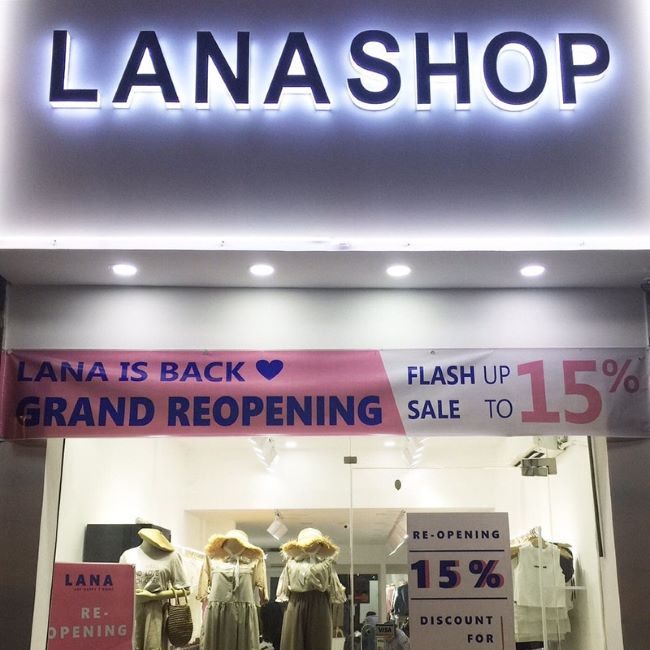 Dòng sản phẩm của Lana phục vụ cho cả nam và nữ, có nhiều lựa chọn | Nguồn: Lana shop