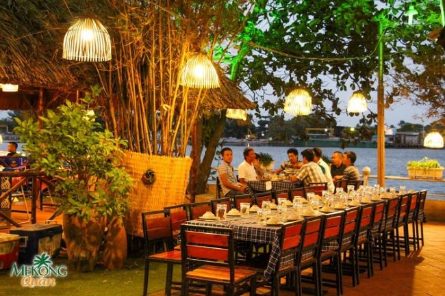 Mekong Quán là nhà hàng ven sông Thủ Đức nổi tiếng mà bất kỳ ai sinh sống tại Thủ Đức đều biết | Nguồn: Mekong Quán