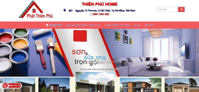 Thiên Phú Home là công ty xây nhà trọn gói Đà Nẵng với mô hình kinh doanh nhỏ lẻ | Nguồn: Thiên Phú Home