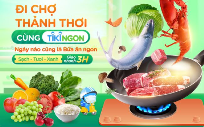 Sứ mệnh của Tiki NGON là luôn cung cấp những thực phẩm tươi ngon, chất lượng cao với giá cả hợp lý cho khách hàng | Nguồn: Tiki NGON