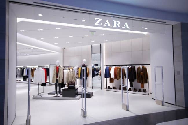 Zara là thương hiệu quần áo, phụ kiện của Tây Ban Nha nổi tiếng tại Thành phố Hồ Chí Minh dành cho giới trẻ | Nguồn: Zara 