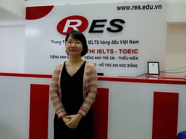RES có đội ngũ giáo viên nói tiếng Anh bản ngữ (đến từ Vương quốc Anh, Úc, Hoa Kỳ và Canada) giảng dạy nhiều khóa học luyện thi IELTS | Nguồn: RES 