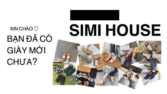 Các sản phẩm sandal tại Simi House có mẫu mã rất phong phú và đa dạng, phù hợp với xu hướng của từng mùa | Nguồn: Simi House
