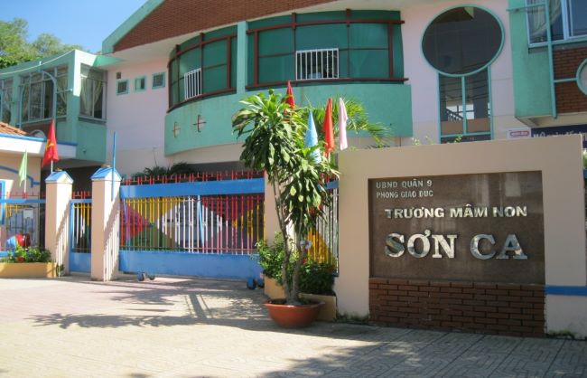 Trường mầm non Sơn Ca là một trong những trường có truyền thống khá lâu đời tại Sài Thành | Nguồn: Trường mầm non Sơn Ca