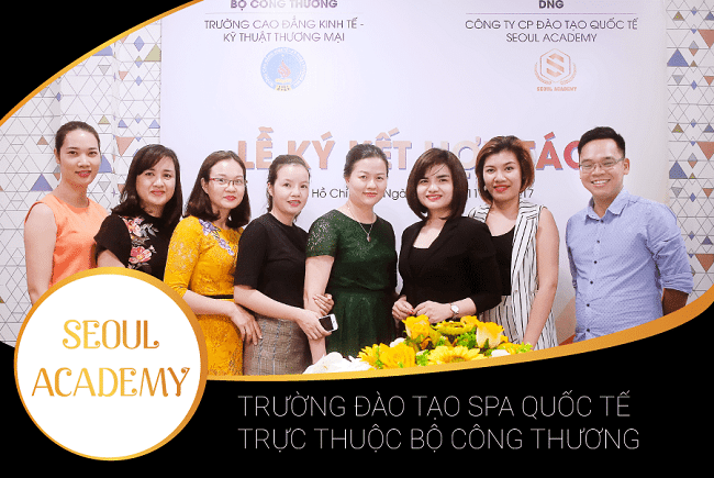 Seoul Academy là một trong những đơn vị đào tạo spa chuyên nghiệp theo tiêu chuẩn quốc tế tại Việt Nam với chứng nghỉ nghề uy tín do Bộ Công Thương cấp | Nguồn: Seoul Academy
