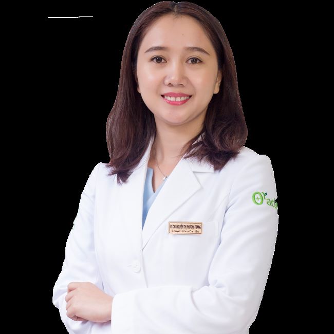 Bác sĩ Nguyễn Thị Phương Trang đã điều trị thành công cho rất nhiều trường hợp mụn trứng cá nặng, bao gồm cả mụn viêm và mụn mủ |Nguồn: Bác sĩ Nguyễn Thị Phương Trang