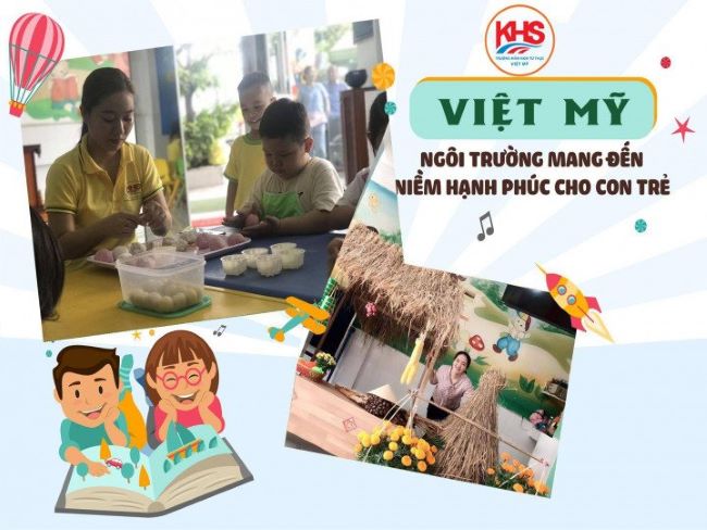 Đội ngũ giảng dạy tại Trường Mầm non Việt Mỹ - Hoàn Mỹ là những người Việt Nam có nhiều năm kinh nghiệm chuyên môn về nuôi dạy trẻ | Nguồn: Trường Mầm non Việt Mỹ - Hoàn Mỹ