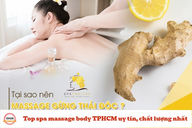Spa massage body ở TPHCM Spa Trái Cây là đỉnh cao của dịch vụ spa làm đẹp 5 sao, với chất lượng dịch vụ hàng đầu sẽ phù hợp với mọi khách hàng | Nguồn: Spa Trái Cây