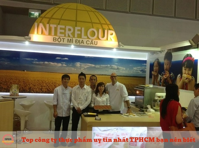 Công ty chuyên sản xuất các mặt hàng ngũ cốc bổ sung bao gồm lúa mạch, ngô và bột hạt cải, cũng như cho thuê cảng và nhà kho | Nguồn: Interflour Việt Nam
