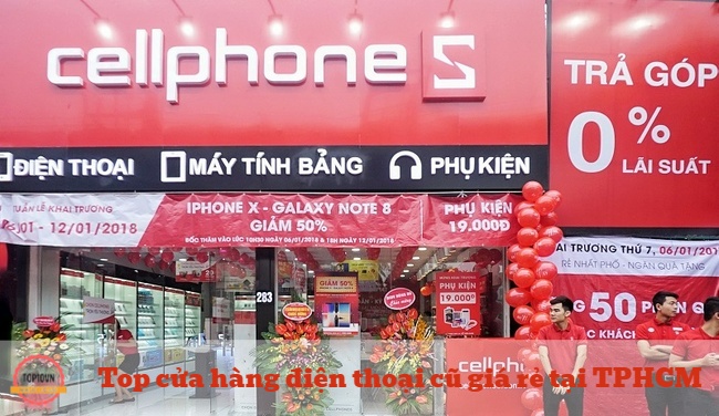 Điện thoại di động đã qua sử dụng giá rẻ nhất Việt Nam CellphoneS nổi tiếng với đội ngũ nhân viên trẻ trung, năng động, luôn tận tâm cung cấp dịch vụ tốt nhất | Nguồn: CellphoneS