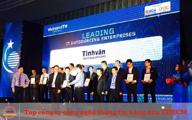 Công ty công nghệ thông tin có trụ sở tại TP.HCM Tinh Vân là một trong 15 công ty hàng đầu thế giới về hoạt động thuê ngoài thành công | Nguồn: Công ty Tinh Vân