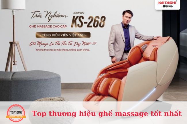 Ghế massage Kaitashi - Sản phẩm ghế massage toàn thân uy tín