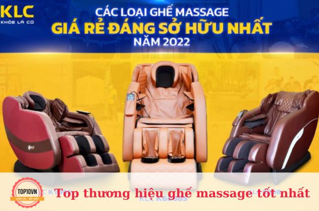 Ghế Massage KLC - Ghế massage toàn thân giá tốt