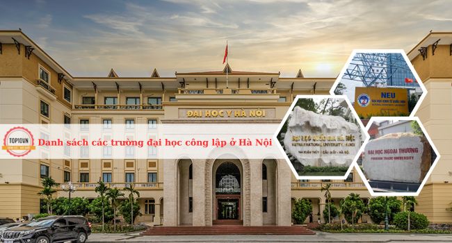 Danh sách các trường đại học công lập ở Hà Nội tốt nhất