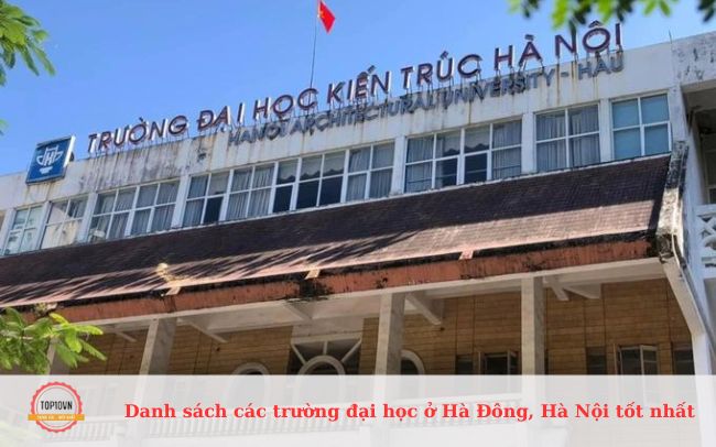 Trường Đại học Kiến Trúc Hà Nội